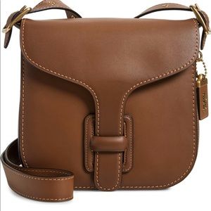 New!  Coach Courier Crossbody- Sadfle color